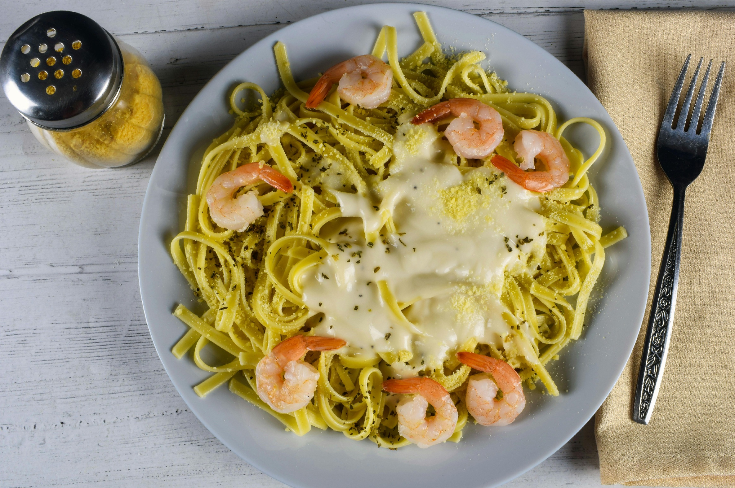 Shrimp Fettuccine